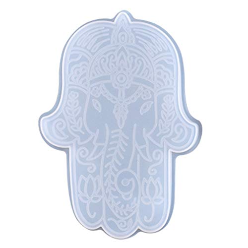 Wdbild Epoxidharz Silikonform, Handgemachte coole Hand der Fatima Ornamente Form Gips Silikonform Kunsthandwerk Seife Kerze Harz Gießform Wdbild Epoxidharz Silikonform, Handgemachte coole Hand der Fatima Ornamente Form Gips Silikonform Kunsthandwerk Seife Kerze Harz Gießform von Wdbild
