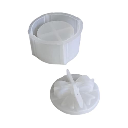 Wdbild Epoxidharz Silikonform, Harz-Bastelformen-Set, Schmuck-Organizer, Silikon-Geschenkbox-Formen für Heimdekorationen und Aufbewahrungsbox mit Deckel von Wdbild