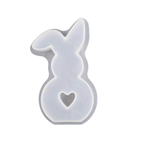 Wdbild Epoxidharz Silikonform, Kerze Silikon Form Große Liebe Herz Kuchen Schokolade Formen Kerze Machen Werkzeug Ostern Dekoration von Wdbild