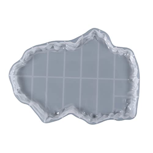 Wdbild Epoxidharz Silikonform, Silikon-Tablettform, Silikonform für Harz, unregelmäßig geformte Tablettformen zur Herstellung von Harzhandwerk, Heimdekoration von Wdbild
