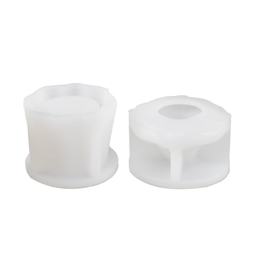 Wdbild Epoxidharz Silikonform, Silikonformen-Set, Hexenhut, Kerzenbecherformen, Aufbewahrungsboxformen, hochtemperaturbeständige Silikon-Bastelformen von Wdbild