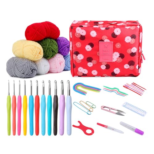 Wdbild Ergonomische Häkchen Haken Strick Nadelstiching Marker Clip Stickerei Schere Mit Häkelbeutel Für Anfänger Wdbild Ergonomische Häkchen Haken Strick Nadelstiching Marker Clip Stickerei Schere Mit Häkelbeutel Für Anfänger von Wdbild