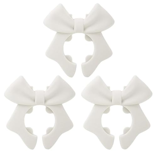 Wdbild Food Grade Bowknot Spatel Ruhe Sichert Utensilien An Kochgeschirrkanten Anti Scenen Verschüttungsstopper Und Hitzebeständige Küchenutensilien Organisatoren von Wdbild