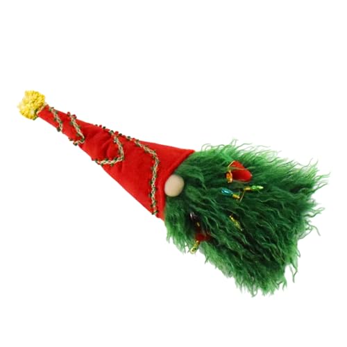 Wdbild Grünhaarige Ältere Gnomes Plüschpuppen Mit Kunst Glühbirnen Weihnachts Schwedisch Tomtes Stoffed Orament Feiertagsgeschenk von Wdbild