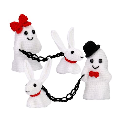 Wdbild Halloween Häkeln Set Mit Anweisungen Häkeln Haken Strickzubehör Anfänger Häkelstrickset Für Kinder Erwachsene von Wdbild