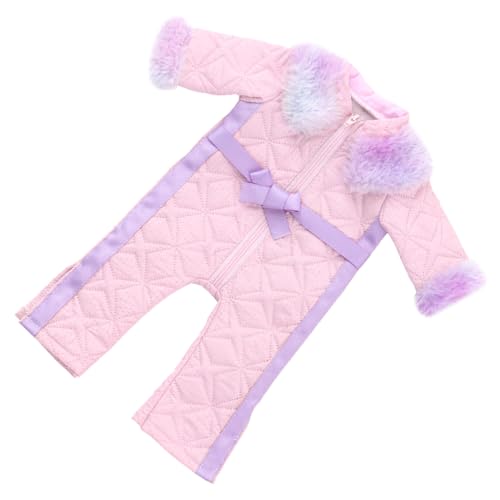 Wdbild Holiday Dolls Kleidung Für Die Meisten Puppen Gesteppte Jacken Leggings Elegantes Kleid Mit Schal Und Strümpfen Modezubehör Winterpuppenkleidung Set von Wdbild