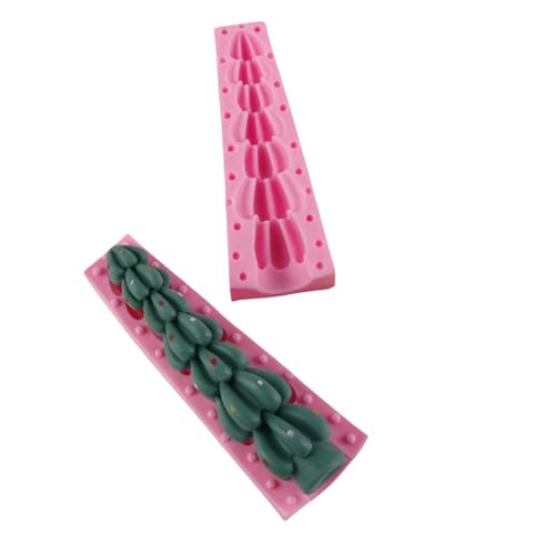 Wdbild Kerzenform Silikon, 3D-Silikonformen in Weihnachtsbaumform für Kerzen, Weihnachtsdekoration, Kerzenformen mit Weihnachtsmotiv für Epoxidharz von Wdbild