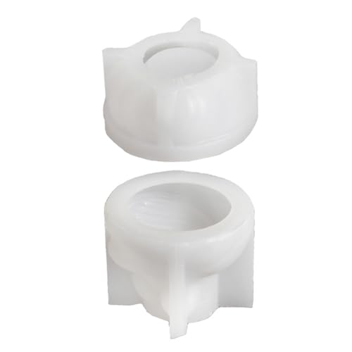 Wdbild Kerzenform Silikon, Silikon-Kerzenhalter-Form-Set für und Heimdekore zum Erstellen unverwechselbarer Kerzen und Dekorationen von Wdbild