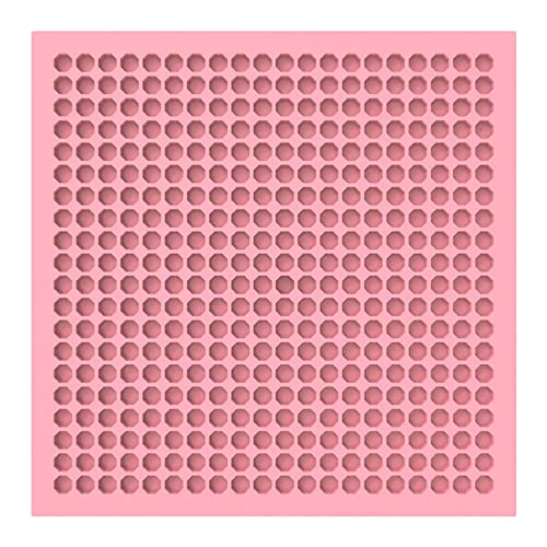 Wdbild Kerzenform Silikon, Silikonmatte für Wachssiegelstempel, Wachskissen für Bastelkleber, Wachsfarbe, Wachsform, Crushed Ice-Form von Wdbild