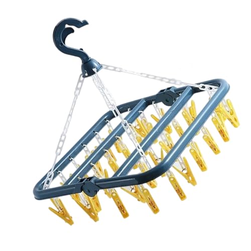 Wdbild Kleidungsstück Mit Hoher Kapazität Kleidungsstück 32 Multiple Clips Platz Effizienter Faltbarer Rahmen Trockenstange Für Apartments Foldable Kleidung Airer Für Zuhause von Wdbild