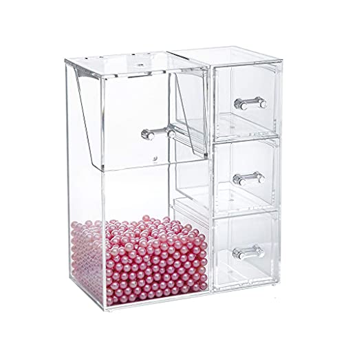 Wdbild Make Up Pinselhalter Mit Staubdichtem Deckelschubladenbox Perlen Acryl Clear Cosmetic Für Eitelkeit Wdbild Make Up Pinselhalter Mit Staubdichtem Deckelschubladenbox Perlen Acryl Clear Cosmetic Für Eitelkeit von Wdbild