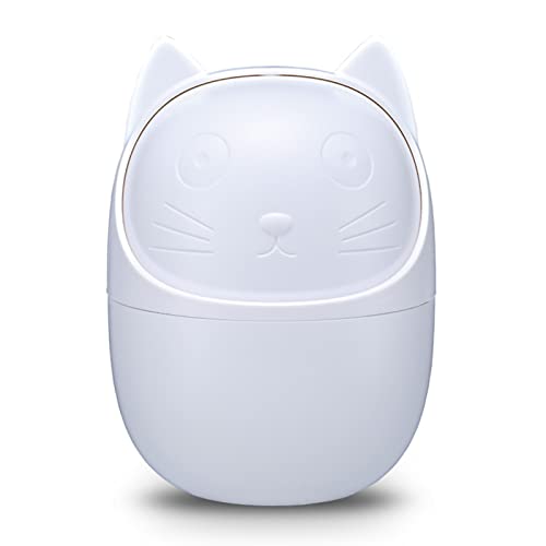 Wdbild Netter Desktop Mülleimer Cartoon Für Katze Kleine Mülleimer Mit Abdeckung Wdbild Netter Desktop Mülleimer Cartoon Für Katze Kleine Mülleimer Mit Abdeckung von Wdbild
