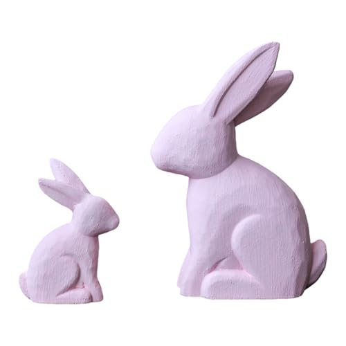 Wdbild Packung Von 2 Kaninchen Holzfiguren Statue Bunnies Skulptur Für Home Office Tabletop Dekorative Ornamente Wdbild Packung Von 2 Kaninchen Holzfiguren Statue Bunnies Skulptur Für Home Office Tabletop Dekorative Ornamente von Wdbild