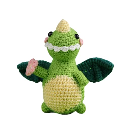 Wdbild Pflanzenhäkeln Kits Anfänger Häkelkits Tierhäkelgarn Mit Häkelhaken Und Threadern Für Anfänger von Wdbild