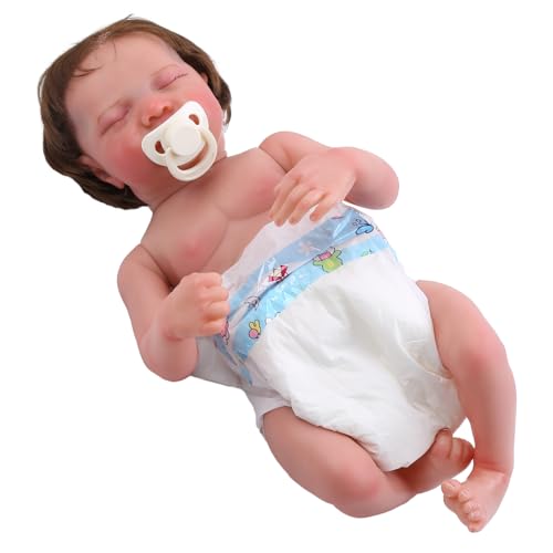 Wdbild Reborns Baby Neugeborene Puppe Silikon Ganzkörper Realistische Junge Mädchen Puppe Ohne Kleidung Und Zubehör Wdbild Reborns Baby Neugeborene Puppe Silikon Ganzkörper Realistische Junge Mädchen Puppe Ohne Kleidung Und Zubehör von Wdbild
