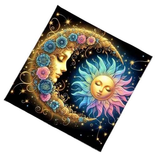 Wdbild Sun Moon Muster Astrologie Tischdecke Tarots Göttliche Tischdecke Altars Stoff Gottesbrettspiel Accessoire Kartentisch Tuch Wand Dekore Wdbild Sun Moon Muster Astrologie Tischdecke Tarots Göttliche Tischdecke Altars Stoff Gottesbrettspiel Accessoire Kartentisch Tuch Wand Dekore von Wdbild