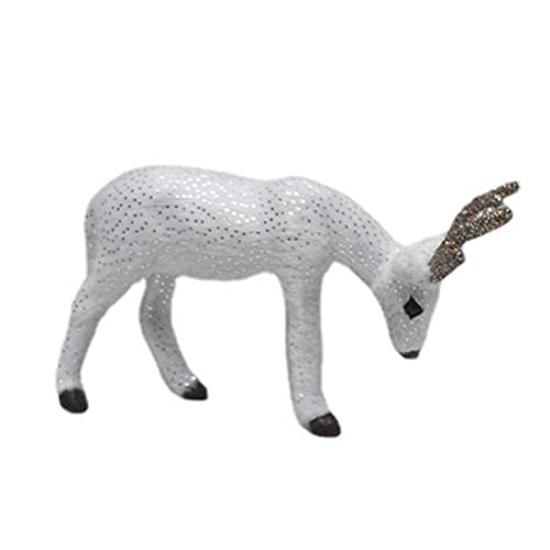 Wdbild Weihnachten Elch Figur Skulptur Plastikstatue Ornament Decor Für Heimschlafzimmer Wohnzimmer Desktop Dekoration Wdbild Weihnachten Elch Figur Skulptur Plastikstatue Ornament Decor Für Heimschlafzimmer Wohnzimmer Desktop Dekoration von Wdbild