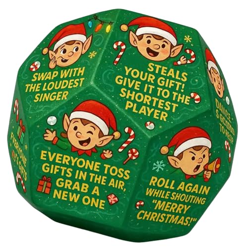 Weihnachtsfeier Spiel Würfel Für Erwachsene Kinder 12 Fces Regeln Festives Familiennacht Aktivität Papier Dekore Geschenkaustausch Übergroße Weihnachtsfeier Weihnachtsfeier Spiel Würfel Für Erwachsene Kinder 12 Fces Regeln Festives Familiennacht Aktivität Papier Dekore Geschenkaustausch Übergroße Weihnachtsfeier von Wdbild