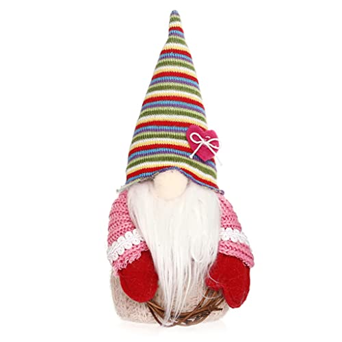 Weihnachtsknoom Für Puppenrattan Kreis Ornament Plüsch Für Für Weihnachten Party Home Schlafzimmer Schlafzimmer Schlafzimmer Tischdekoration von Wdbild