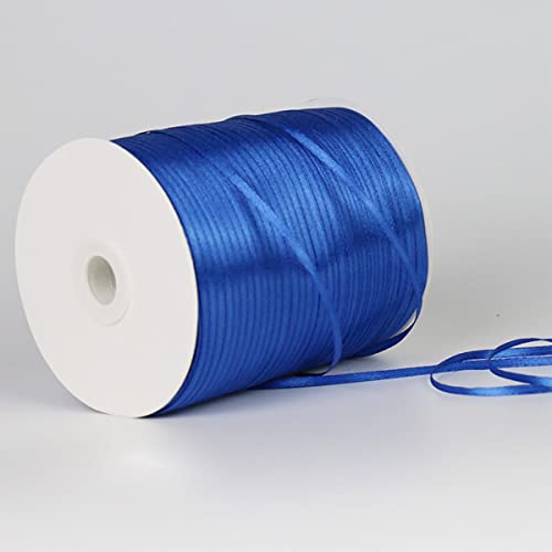 3mm Blau Satinband,Blau Schleifenband Dekoration Stoffbänder Bänder Geschenkband Breit Stoffband für Hochzeit -1 Rollen X 790m 3mm Blau Satinband,Blau Schleifenband Dekoration Stoffbänder Bänder Geschenkband Breit Stoffband für Hochzeit -1 Rollen X 790m von We Moment Zone