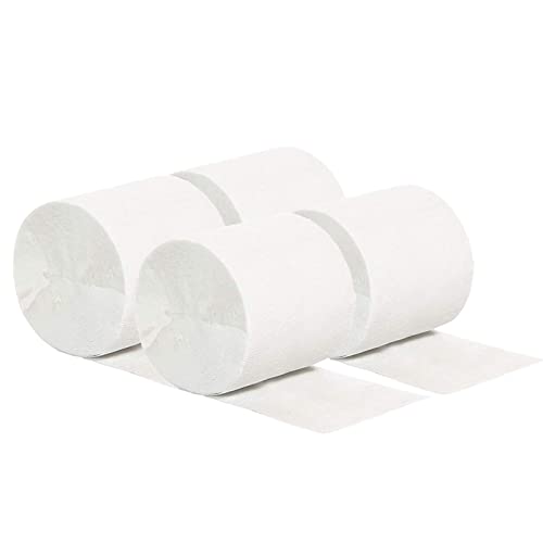 6 Rollen Weiß Krepppapier, Kreppbänder, Weiss Party Dekoration，Krepppapier Luftschlangen Dekoration(4.5 cm x 25 m) von We Moment Zone