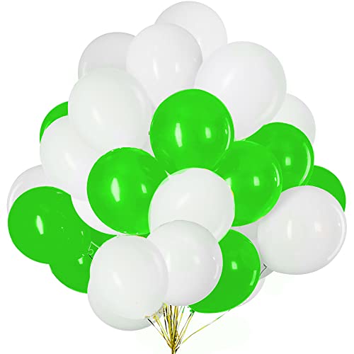 Ballons Grüne und Weißer, 12 Zoll Grüne und Weiss Luftballons Heliumballons Geburtstag Ballons Hochzeit Party Dekorieren 50 Stück Ballons Grüne und Weißer, 12 Zoll Grüne und Weiss Luftballons Heliumballons Geburtstag Ballons Hochzeit Party Dekorieren 50 Stück von We Moment Zone