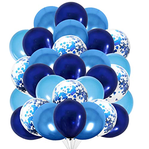 We Moment Zone 12 Zoll Luftballons Marineblau Blau Hellblau,Blau Party Metallic Latex Ballons Konfetti Luftballons für Geburtstag Babyparty Graduierung Hochzeit Verlobung Party Deko,50 Stück We Moment Zone 12 Zoll Luftballons Marineblau Blau Hellblau,Blau Party Metallic Latex Ballons Konfetti Luftballons für Geburtstag Babyparty Graduierung Hochzeit Verlobung Party Deko,50 Stück von We Moment Zone