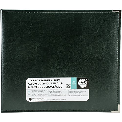 WE R Memory Keepers Classic Leder 3 Ring Album 12 Zoll x 12 Zoll Forest grün WE R Memory Keepers Classic Leder 3 Ring Album 12 Zoll x 12 Zoll Forest grün von We R Memory Keepers