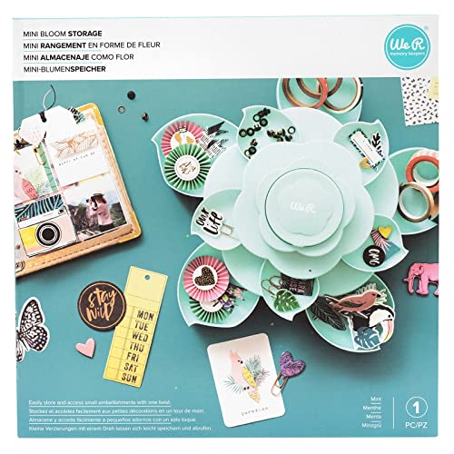 We R Memory Keepers 0633356605652 Bloom Aufbewahrungs-und Dekoartikel, Minzgrün, Papier, Mint, 22.5 x 22.5 x 11 cm We R Memory Keepers 0633356605652 Bloom Aufbewahrungs-und Dekoartikel, Minzgrün, Papier, Mint, 22.5 x 22.5 x 11 cm von We R Memory Keepers