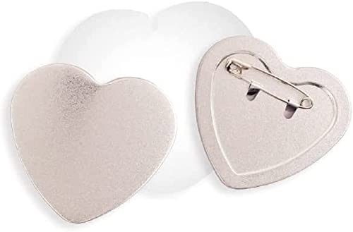 We R Memory Keepers 18004258 Button Press Refill Pack Kit-Heart, Weiß, OS von We R Memory Keepers