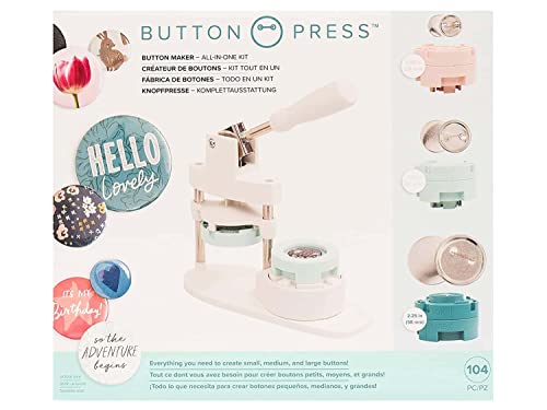 We R Memory Keepers 661104 Button Press Bundle All-In-One Kit von We R Memory Keepers