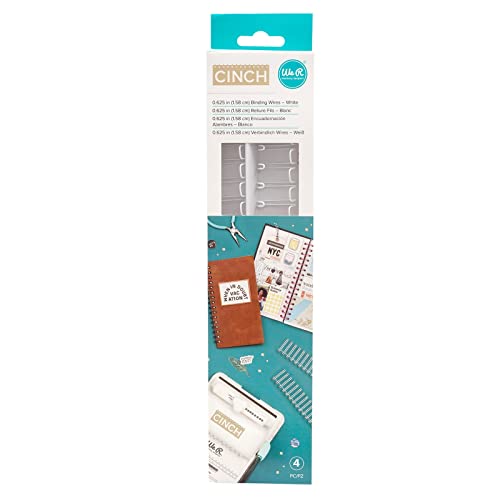 We R Memory Keepers WR58-61273 White Cinch-Drähte, Multi, 5/8' We R Memory Keepers WR58-61273 White Cinch-Drähte, Multi, 5/8' von We R Memory Keepers