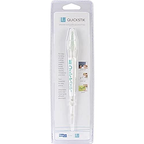 We R Memory Keepers quickstik Aufnahme-und Platzierung Werkzeug, Weiß, 17.8 x 1.9 x 1.9 cm, Weiss/Opulenter Garten von We R Memory Keepers