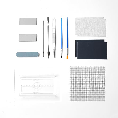 Metall-Ton Silber Handgemachtes DIY Werkzeug-Set, Edelmetall-Ton Essentials Starter Set, 15 Stück von We make hope