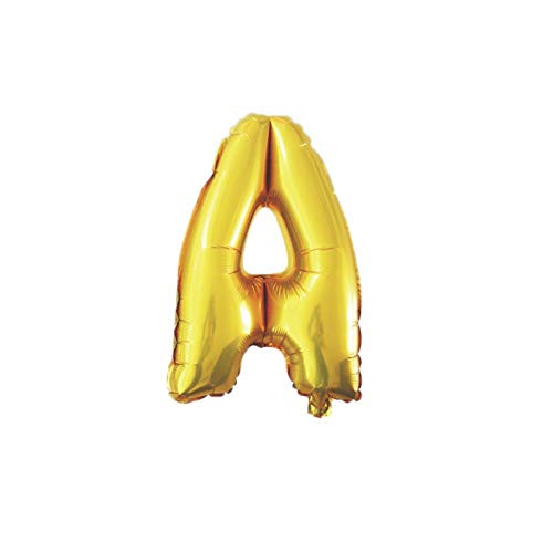 WeAreAwesome Folien-Ballon Luft-Ballon Buchstabe A Gold 60CM XL Aufpusten Geburtstag Hochzeit Party Feier WeAreAwesome Folien-Ballon Luft-Ballon Buchstabe A Gold 60CM XL Aufpusten Geburtstag Hochzeit Party Feier von WeAreAwesome