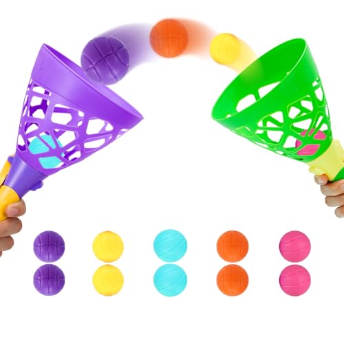Outdoor und Indoor Spielaktivitäten für Kinder mit 2 Fangkörben und 10 Bällen, Rasen, Campingplatz, Strand, Weihnachtspartyspielzeug für Kinder von 5 6 7 8 9 10+ und Erwachsene Outdoor und Indoor Spielaktivitäten für Kinder mit 2 Fangkörben und 10 Bällen, Rasen, Campingplatz, Strand, Weihnachtspartyspielzeug für Kinder von 5 6 7 8 9 10+ und Erwachsene von Weaqen