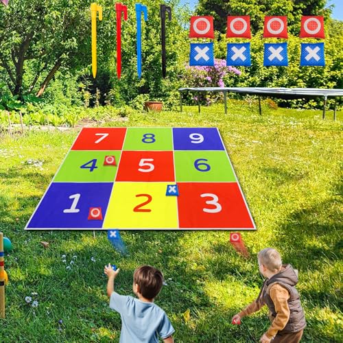 Weaqen Sicheres Wurfspiel für Kinder, Indoor-Spiele, Outdoor-Spiele, Rasenspiele, Gartenspiele–ideal für Kinder und Erwachsene ab 3 Jahren, Geschenk für Jungen und Mädchen Weaqen Sicheres Wurfspiel für Kinder, Indoor-Spiele, Outdoor-Spiele, Rasenspiele, Gartenspiele–ideal für Kinder und Erwachsene ab 3 Jahren, Geschenk für Jungen und Mädchen von Weaqen