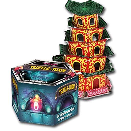 Weco Teufels-Turm Bodenwirbel mit Überraschung Ganzjahresfeuerwerk Weco Teufels-Turm Bodenwirbel mit Überraschung Ganzjahresfeuerwerk von WECO