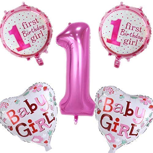 WedDecor Babyparty Blau Folienballons für Neugeboren Junge, Mädchen, Luftballons für Tauffeier, Deko, Feier, 14inch rosa WedDecor Babyparty Blau Folienballons für Neugeboren Junge, Mädchen, Luftballons für Tauffeier, Deko, Feier, 14inch rosa von WedDecor