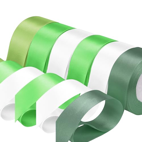 WedDecor Doppelseitiges Satin-Polyesterband, 25 mm, 6 Rollen, Kollektion Vibrant Hues, 10 mm x 92 m, Rollen für Kunst und Handwerk, Haarschleifen, Verpackungen, Hochzeitsgeschenke und Heimdekoration WedDecor Doppelseitiges Satin-Polyesterband, 25 mm, 6 Rollen, Kollektion Vibrant Hues, 10 mm x 92 m, Rollen für Kunst und Handwerk, Haarschleifen, Verpackungen, Hochzeitsgeschenke und Heimdekoration von WedDecor