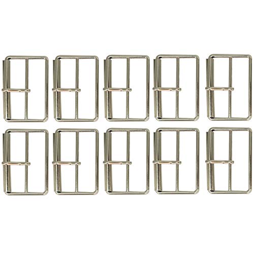 WedDecor Einzel Zinke Metall Roller Schnalle für Schuhe,Riemen,Handtaschen,Bekleidung Zubehör,Schuhe,Gepäck Beutel,Leder Handarbeiten,Silber, 25mm, 2pcs - Silbern, 45mm - 2pcs WedDecor Einzel Zinke Metall Roller Schnalle für Schuhe,Riemen,Handtaschen,Bekleidung Zubehör,Schuhe,Gepäck Beutel,Leder Handarbeiten,Silber, 25mm, 2pcs - Silbern, 45mm - 2pcs von WedDecor