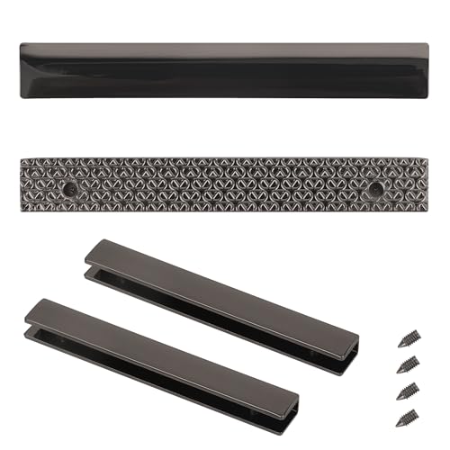 WedDecor Endclips für Leder Taschengurte, Taschenklappe Kantenschutz für Handtaschen, Rechteckiger Stangenverschluss, Gurtverschluss Kantenverriegelung Zierleisten Platte für Designer Taschen, DIY WedDecor Endclips für Leder Taschengurte, Taschenklappe Kantenschutz für Handtaschen, Rechteckiger Stangenverschluss, Gurtverschluss Kantenverriegelung Zierleisten Platte für Designer Taschen, DIY von WedDecor
