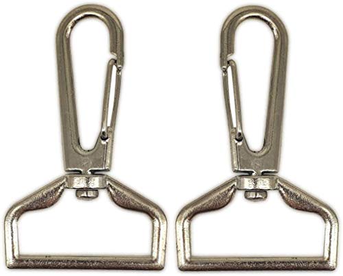 WedDecor Hummer Clips Haken Drehbar Haarklemme Snap Schnallen Verschluss für Schlüsselanhänger, Geldbörse, Riemen, Rucksack, Hängen Artikel, Tasche Zubehör - Silber - 32mm, 32mm WedDecor Hummer Clips Haken Drehbar Haarklemme Snap Schnallen Verschluss für Schlüsselanhänger, Geldbörse, Riemen, Rucksack, Hängen Artikel, Tasche Zubehör - Silber - 32mm, 32mm von WedDecor