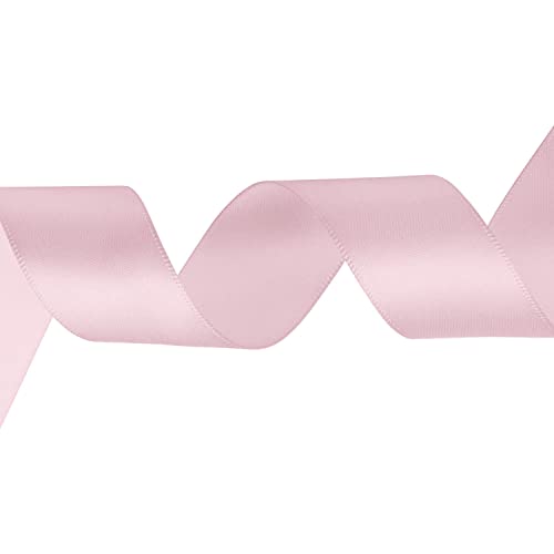 WedDecor Puderrosa Band für Geschenkverpackungen, 50 mm x 10 Meter doppelseitiges Polyester-Satinband, Rolle für Weihnachten, Hochzeit, Basteln, Haarschleife, Nähen, Geburtstagstortendekoration WedDecor Puderrosa Band für Geschenkverpackungen, 50 mm x 10 Meter doppelseitiges Polyester-Satinband, Rolle für Weihnachten, Hochzeit, Basteln, Haarschleife, Nähen, Geburtstagstortendekoration von WedDecor
