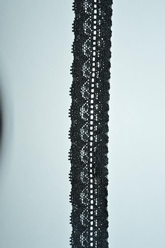 WedDecor Spitzenband mit Kronenmuster, zum Nähen, Hochzeitskleider, dekorativ, für Bastelprojekte, professionelle Verzierung von Kleidung, Dekoration, Zubehör, 55 mm, Weiß, 5 Meter von WedDecor