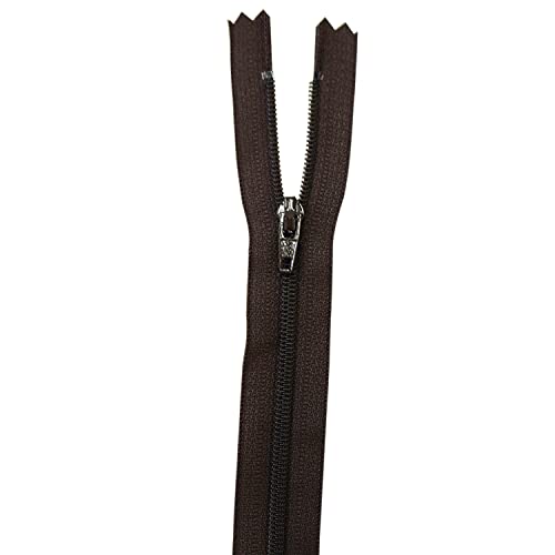 WedDecor YKK geschlossener Nylon-Reißverschluss, braun, Metallzähne, robuster Näh-Reißverschluss für Taschen, Geldbörsen, Kleider, Handwerk, DIY-Nährock, Gepäck, Hosen, 10 cm, 1 Stück WedDecor YKK geschlossener Nylon-Reißverschluss, braun, Metallzähne, robuster Näh-Reißverschluss für Taschen, Geldbörsen, Kleider, Handwerk, DIY-Nährock, Gepäck, Hosen, 10 cm, 1 Stück von WedDecor