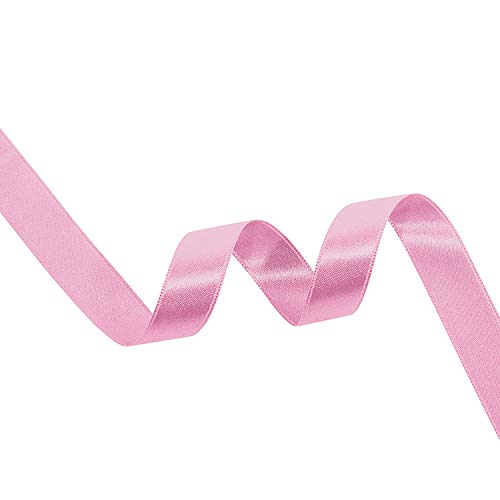 Weddecor Doppelseitiges Satinband aus Polyester für Kunst und Handwerk, Nähen, Schleifen, Geburtstag, Kleidung, Kleider, Geschenkverpackung, Dekoration für Hochzeit, Babyrosa, 6 mm x 1 Meter Weddecor Doppelseitiges Satinband aus Polyester für Kunst und Handwerk, Nähen, Schleifen, Geburtstag, Kleidung, Kleider, Geschenkverpackung, Dekoration für Hochzeit, Babyrosa, 6 mm x 1 Meter von WedDecor