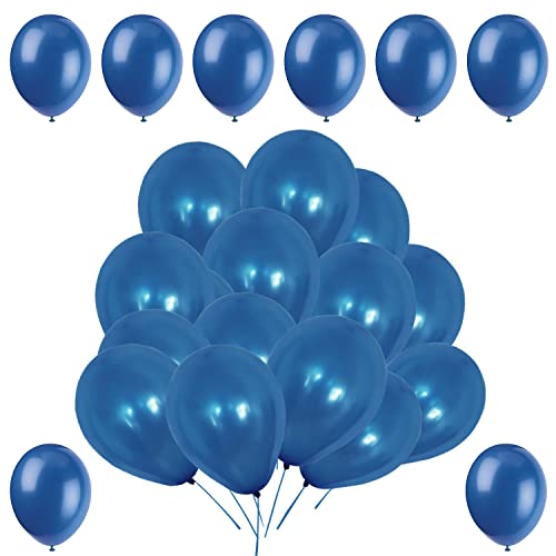 Wedding Decor 100 x 10 Latex Ballons Hochzeit Geburtstagsparty Lieferungen Dekoration Blau von WedDecor