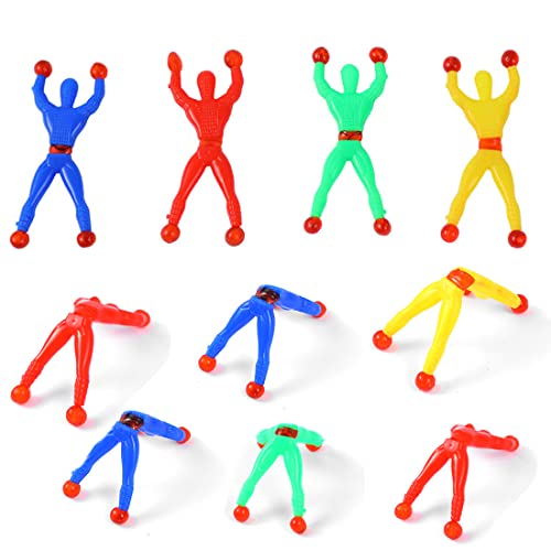 10 Stücke Fensterwanderer Crawler Männer Fensterkrabbler Männer Fensterkletterer Klettermännchen Fenster Klettermann Spielzeug Mehrfarbig Klebrige Wand Kletterer Rolling Männer für Kinder Party 10 Stücke Fensterwanderer Crawler Männer Fensterkrabbler Männer Fensterkletterer Klettermännchen Fenster Klettermann Spielzeug Mehrfarbig Klebrige Wand Kletterer Rolling Männer für Kinder Party von WeddHuis