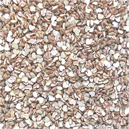 Konfetti-Herzen aus Holz, 10 mm, Shabby-Chic-Stil, zum Basteln, für Sammelalben, Vintage-Konfetti-Herzen – 100 Stück Konfetti-Herzen aus Holz, 10 mm, Shabby-Chic-Stil, zum Basteln, für Sammelalben, Vintage-Konfetti-Herzen – 100 Stück von Wedding Touches
